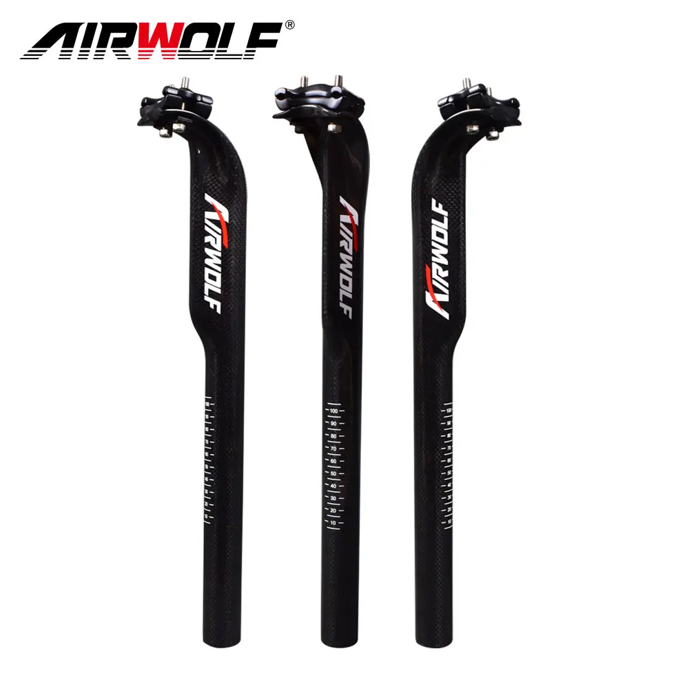 2017 new mountain bike carbon seatpost 3K weave matte/glossy full