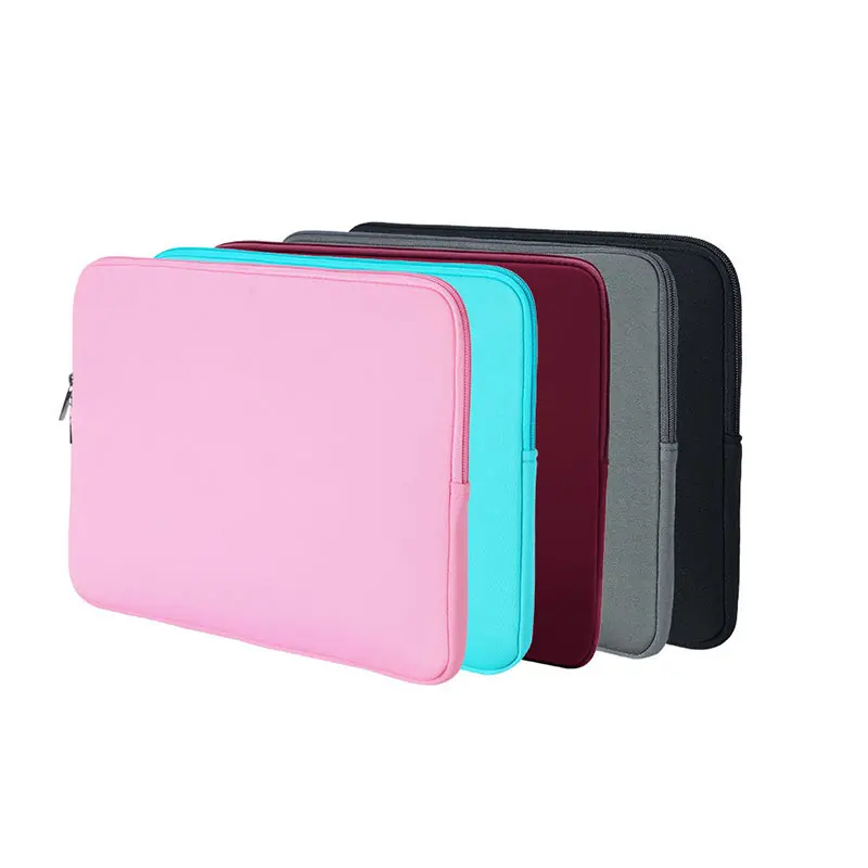 

Practical Soft Ultra-thin Laptop Case Laptop Full Protection Case Ultra Book Tablet Computer Zipper Bag 11 12 13 Inch Sleeve