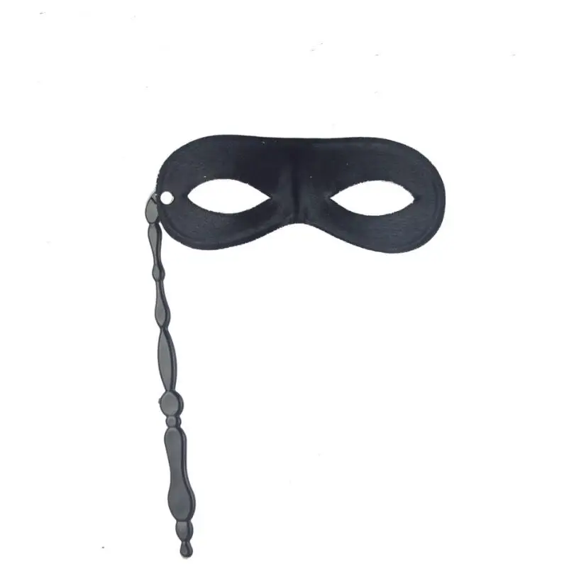 

New men and women's masquerade ball masks on sticks Party favor Dress up 10 colors available LX6508