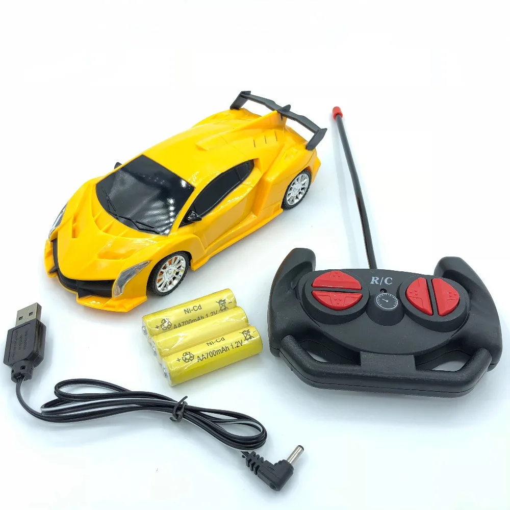 

Alloy Remote Control Car 4 Channel 1:24 Battery Included USB Interface Charging 3 Colors Optional Best Gift for Kids order365