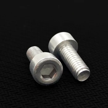 

M5 6061 Aluminum Alloy Screw Allen Socket Cap Head Screws Hexagon Cylindrical Bolt Hex Bolts (6mm-30mm Length)