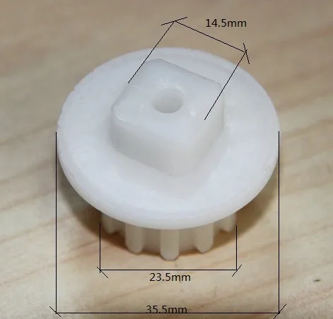 20 шт./партия мясорубки части пластиковые шестерни fit Zelmer A861203, 86,1203, 9999990040,420306564070, 996500043314 5th
