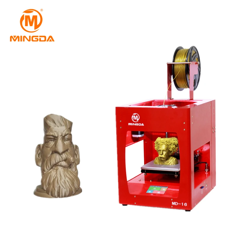 cheap Hot Sales MINGDA Desktop 3D Printer Newest FMD 3D Printing Machine Three Color Metal 3 D Printer for Sale