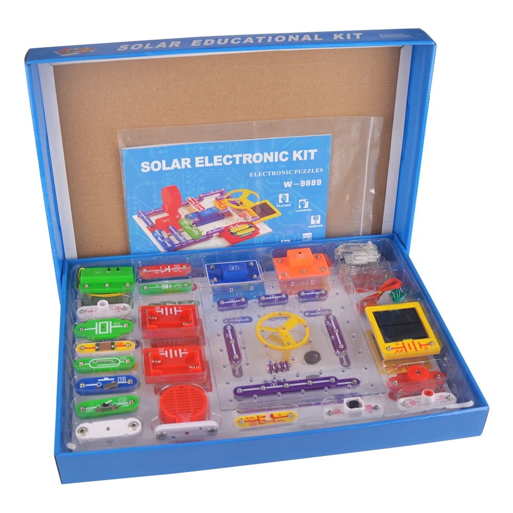 

JOY MAGS Brand KR Solar Car Educational Kit Toys Educational Kit Electronic Block Kit Building Blocks Physics Appliance