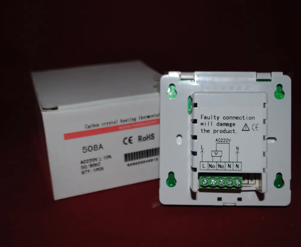 

Big LCD display heating room thermostat for HVAC sysstem (HS-508A)