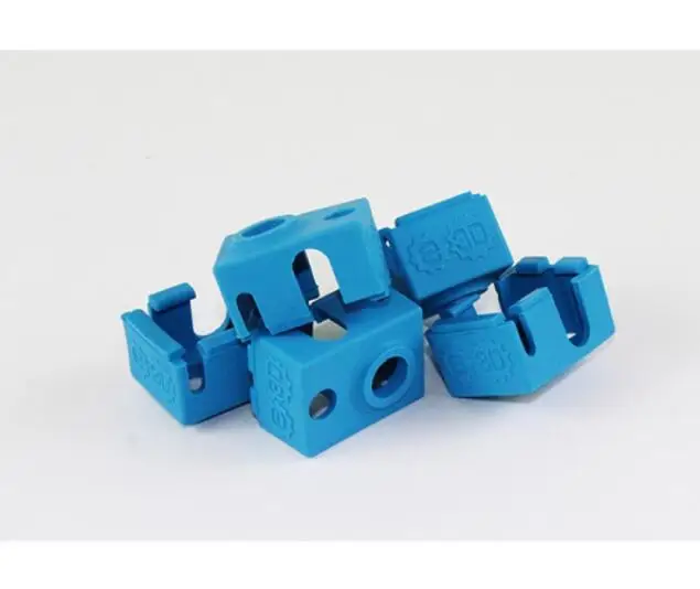 1 قطعة * E3D V6 سيليكون جورب 3D طابعة دعم V6 PT100 الأصلي J-رئيس hotend 1.75/3.0 مللي متر ساخنة كتلة الطارد