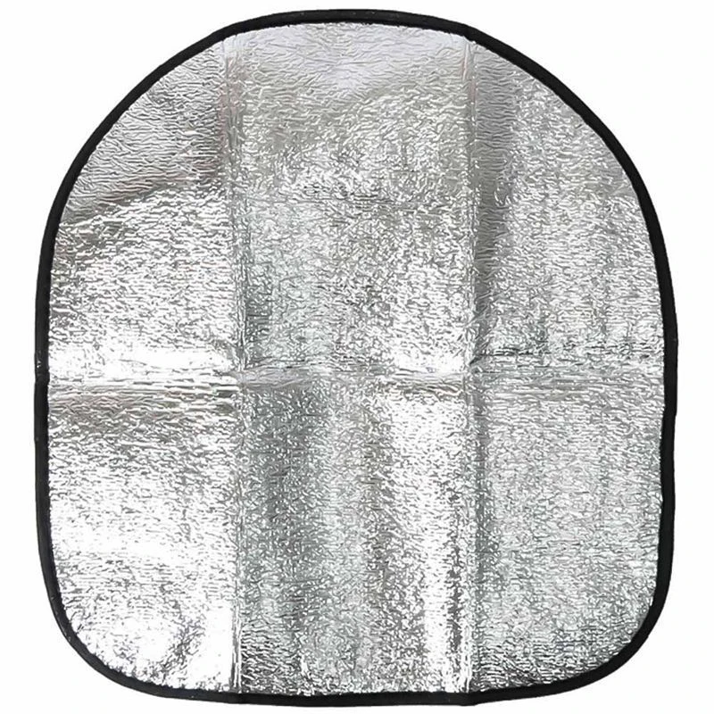 Новая серебряная алюминиевая пленка для рулевого колеса автомобиля тент крышка Солнцезащитный козырек отражающий солнцезащитный протектор