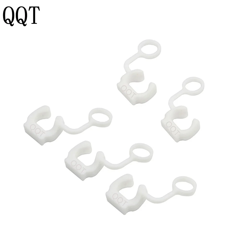 

QQT 5 Pcs / set For Gopro Silicone Rubber Springs Plug Block For GoPro Hero 6 5 4 3 3 + Accessories White Colors