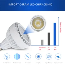 Par30 светодиодные лампы, длинные Средства ухода за кожей Шеи, 30 Вт, 100-150 Вт Галогенные лампочки эквивалент, 2400LM, 3000 К, 4000 К, 6000 К белый, 25 Угол луча, E27 База, включен в номенклатуру UL