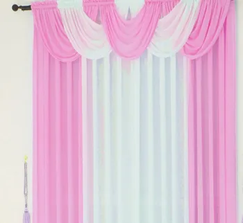 

curtains for living room kitchen brand modern sheer tulle drape panel cortinas luxury waterfall valance voile window treatment