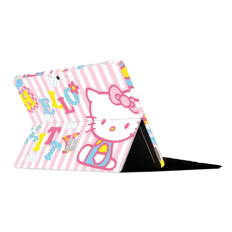 GOOYIYO-наклейка для планшета Surface Go нетбук hello kitty виниловая наклейка Surface Pro 3 4 5 6 поверхность кожи RT 1 2 стикер