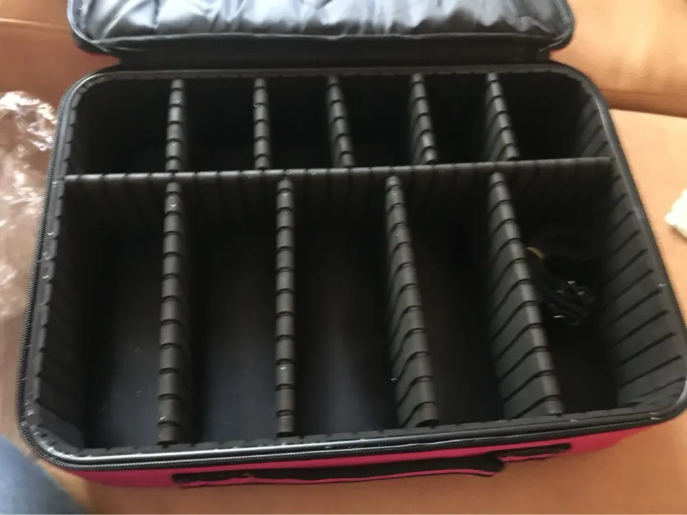 Women High Quality Professional Makeup Organizer Bolso Mujer Cosmetic Case Large Capacity Storage Bag Disassembly Suitcases Women High Quality Professional Makeup Organizer Bolso Mujer Cosmetic Case Large Capacity Storage Bag Disassembly Suitcases