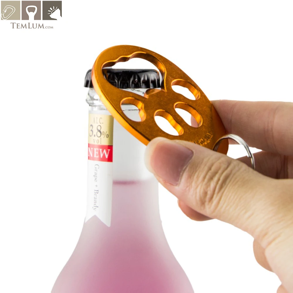 TEMLUM 1 шт. открывалка для бутылок брелки алюминиевый сплав открывалка для пива может персонализировать логотип открывалки для ключей свадебные подарки