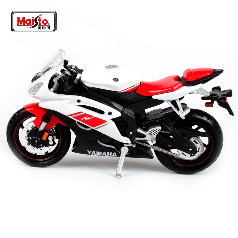 MAISTO 1:18 Yamaha YZF R6 Мотоцикл Велосипед литья под давлением модель игрушки в коробке 07081