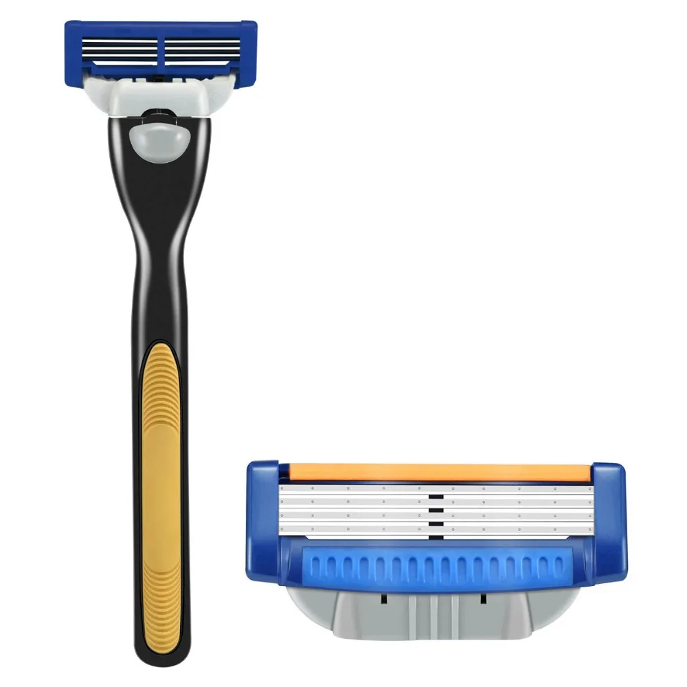 

NEW 1set 1 Shaving Razor + 2 Blades For Men Safety Female Sharpener razor For Man Razor Blade