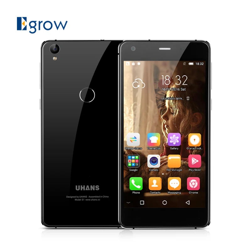 Original Uhans S1 5.0 Inch Android 6.0 MTK6753 Octa core Smartphone 32G ROM 3G RAM Cell Phones 4G 2200mAh Unlock Mobile Phone