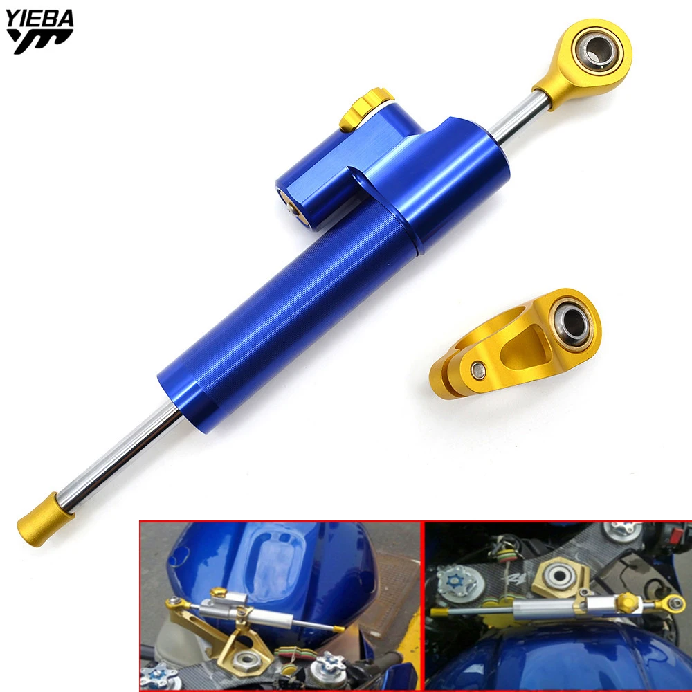 Universal Motorcycle CNC Steering Dampers Stabilizer Safety Control For