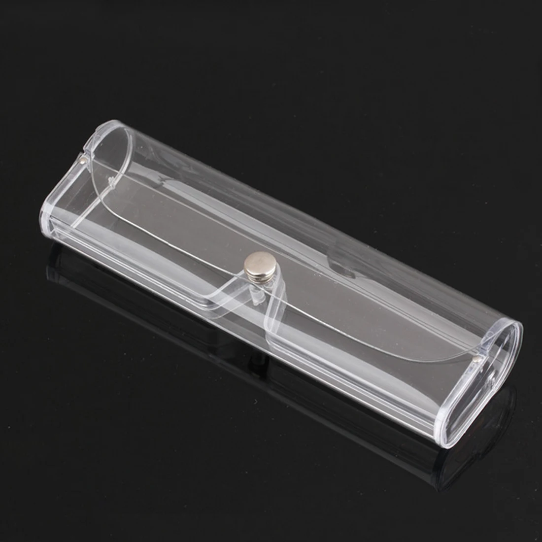 New Arrival 1Pcs Clear Plastic Reading Glasses Case Eyeglasses Transparent Box glasses holder box glasses case