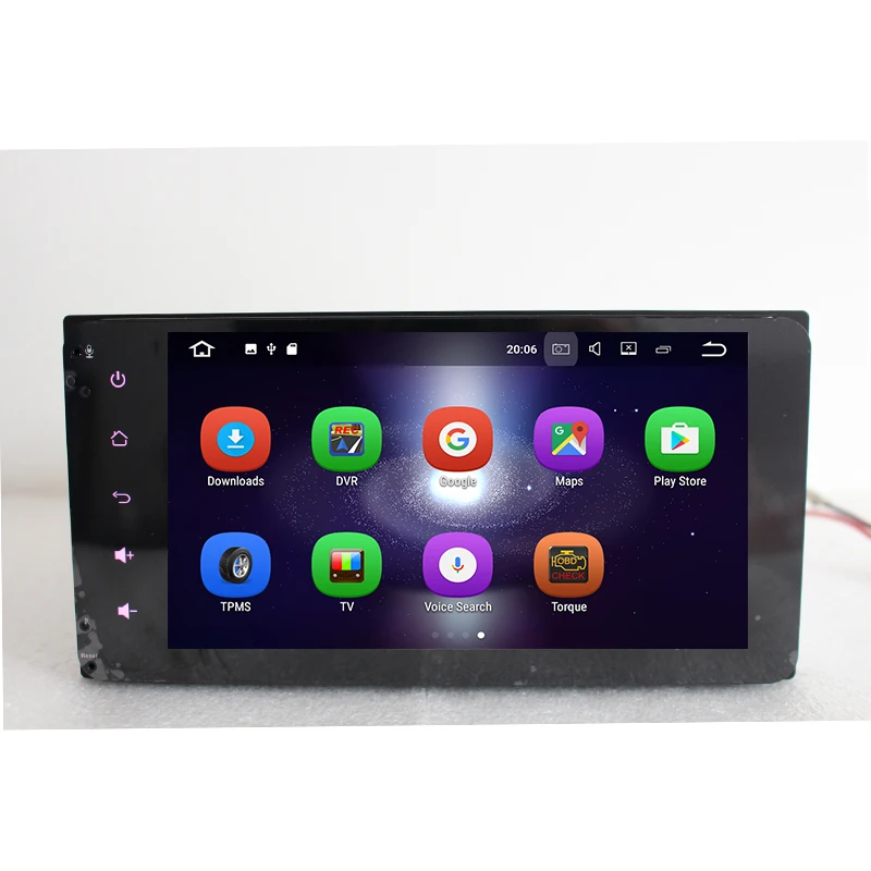 Excellent Lenvio IPS 2GB RAM 2 Din Android 7.1 CAR DVD Radio GPS Navigation player For Toyota Universal Tundra FJ Cruiser Sequoia Corolla 1