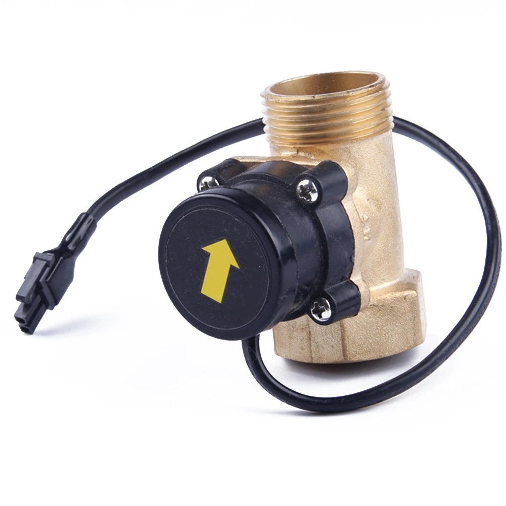 

HT800 Copper Solar Heater Magnetic Control Sensor G1 Thread Water Flow Switch Electronic Boosting Pump Circulation Automatic