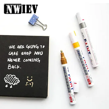 

NWIEV Car Tyre Tread CD Metal Graffiti Marker Pen For Kia Rio Ceed Sportage Hyundai Solaris tucson I30 IX25 creta Subaru Impreza
