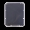 Caja protectora para tarjetas de memoria SD SDHC MMC XD CF, transparente, color blanco, lote de 5 unidades ► Foto 2/6