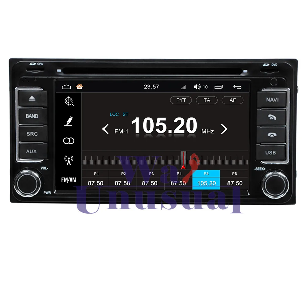 Perfect WANUSUAL 6.2" WINCA S190 Android 7.1 Quad Core 2G+16G Car Multimedia Player for Toyota old Corolla with GPS BT WIFI 1024*600 Map 3
