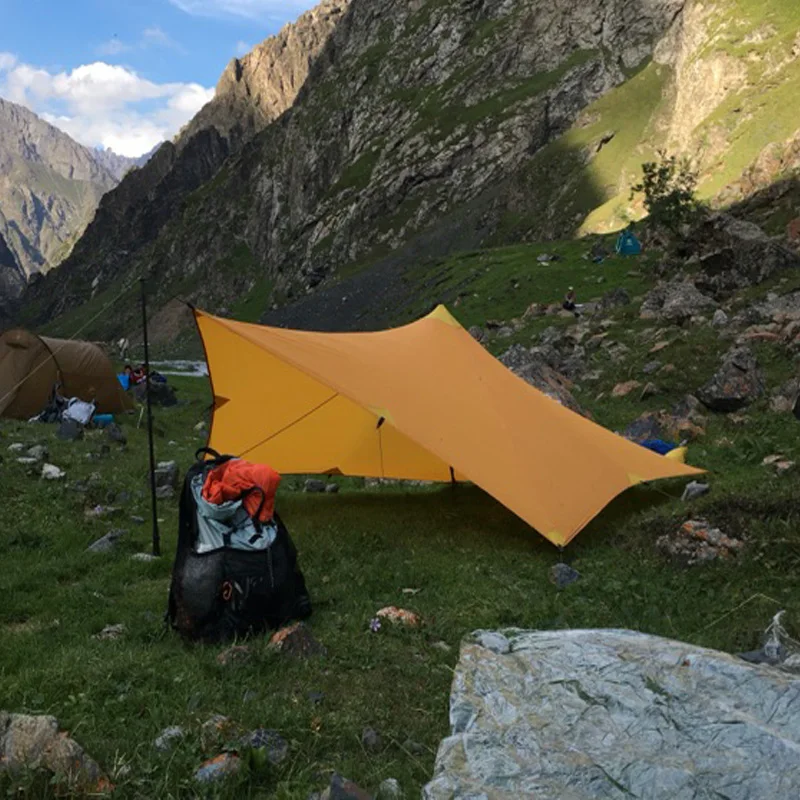 

TrailStar Camping Tent Ultralight 1-2 Person Outdoor 15D Nylon Both Sides Silicon Pyramid shelter tent 3 Season Hiking