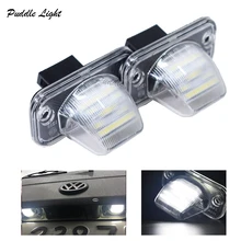 2x Error Free 18 SMD White LED License Plate Light Number-plate Lamp Auto Turn Signal For VW Transporter T4 Passat 1990-2003 2x Error Free 18 SMD White LED License Plate Light Number-plate Lamp Auto Turn Signal For VW Transporter T4 Passat 1990-2003