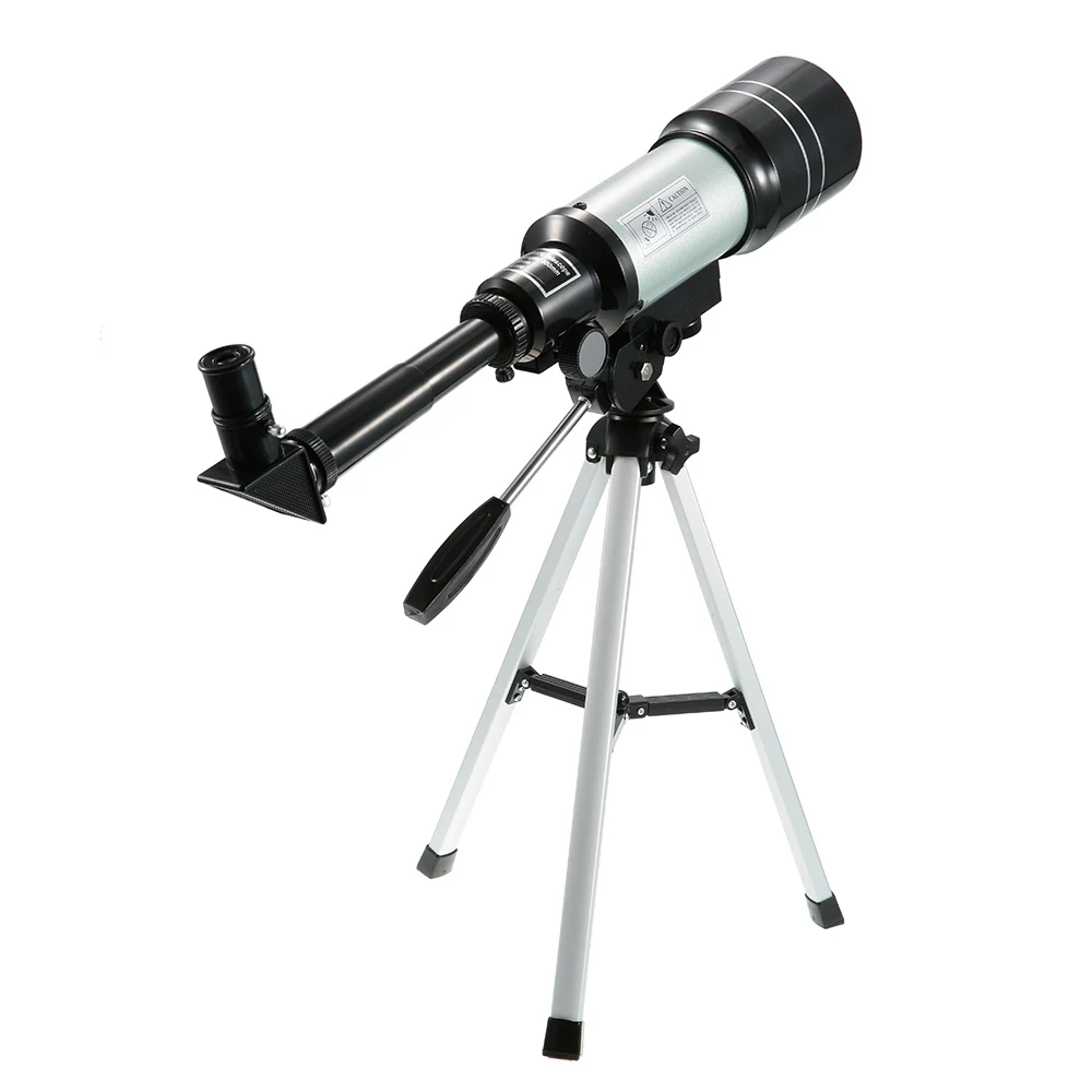 150X Professional Astronomical Telescope Outdoor HD Monocular Refractive Space Travel Spotting Scope with Portable Tripod Lever
