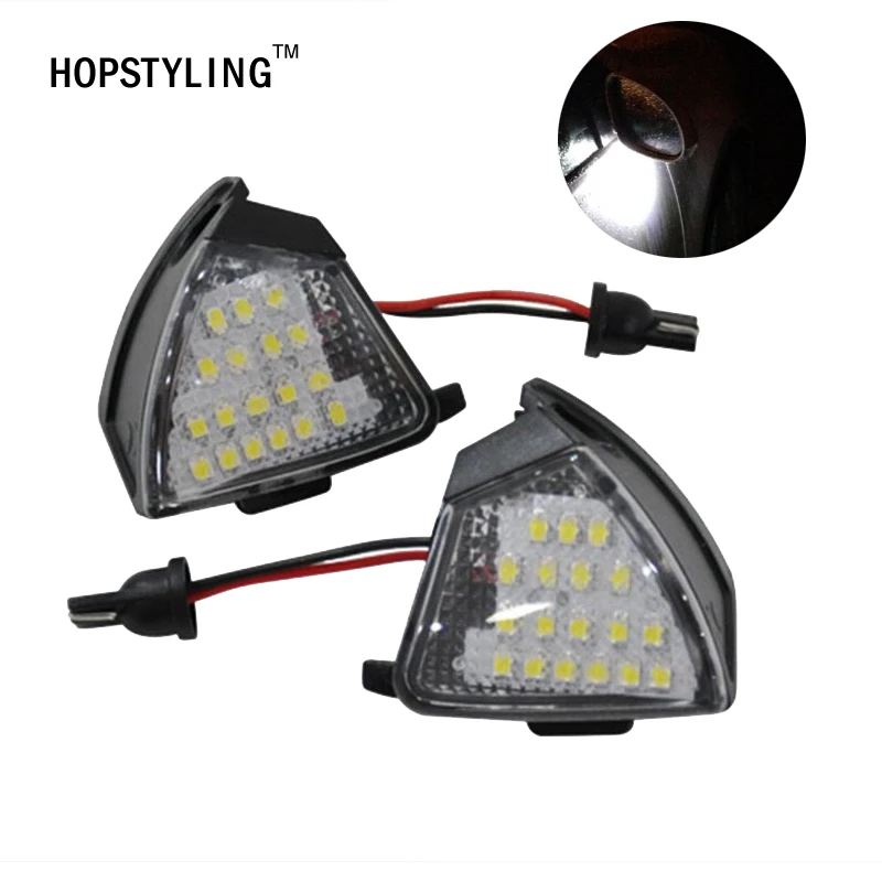 HOPSTYLING Error Free 2x LED Under Side Mirror Light Puddle Lamp for VW