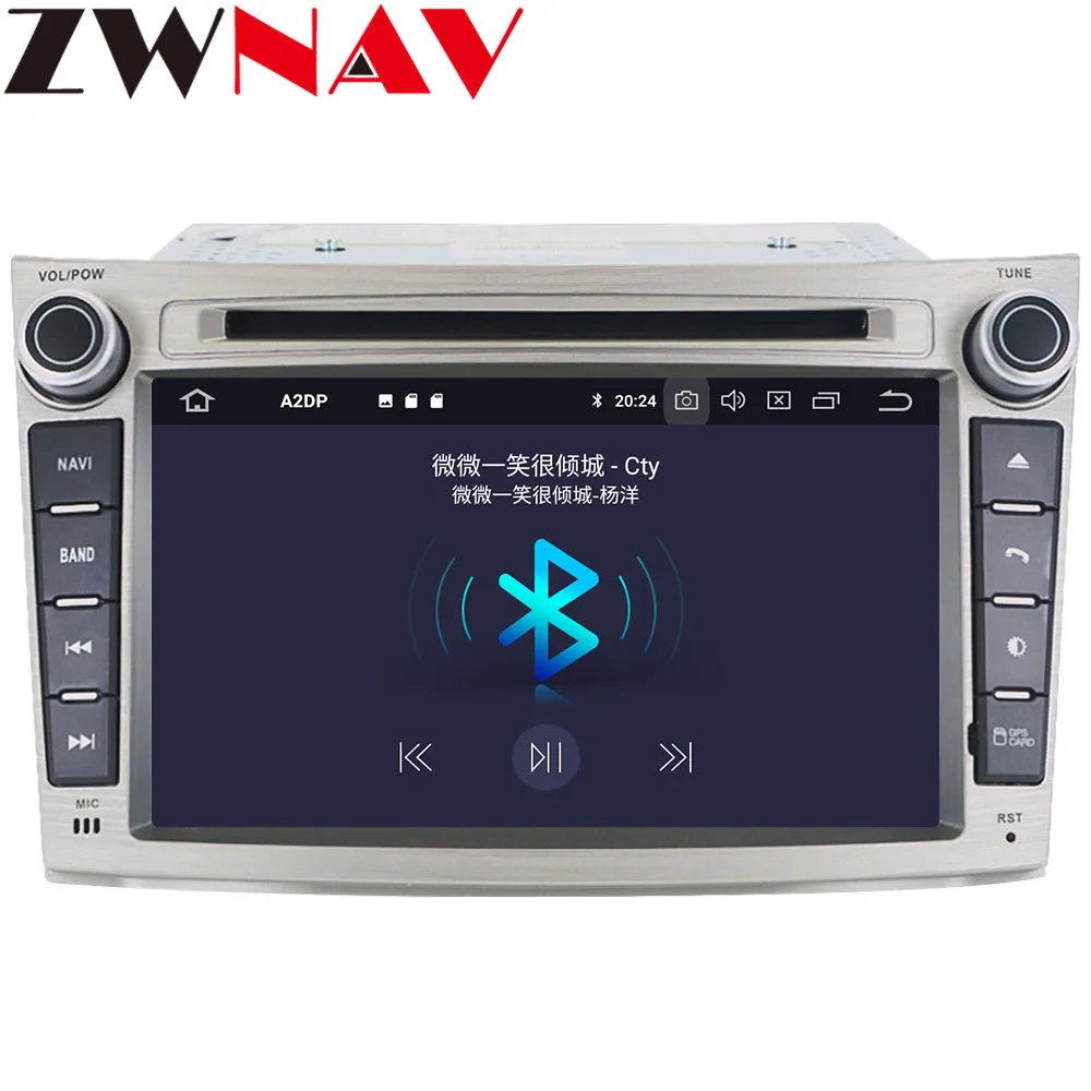 Cheap ZWNAV Android 9.0 4+32GB Car DVD Player for Subaru Legacy Outback 2009-2014 Radio Ibiza GPS Navigation Mirroring link head unit 2