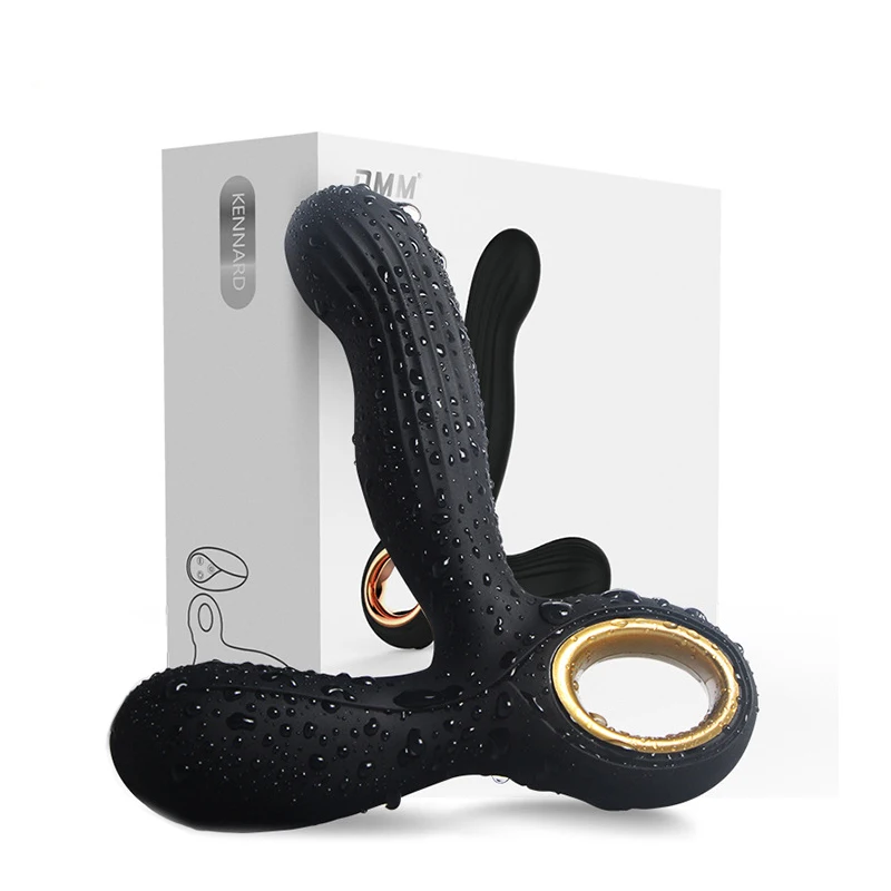 Günstig Prostata massager G punkt zurück gericht rotation heizung massage stick Zehn frequenz vibration Männliche anal plug Prostata Stimulator