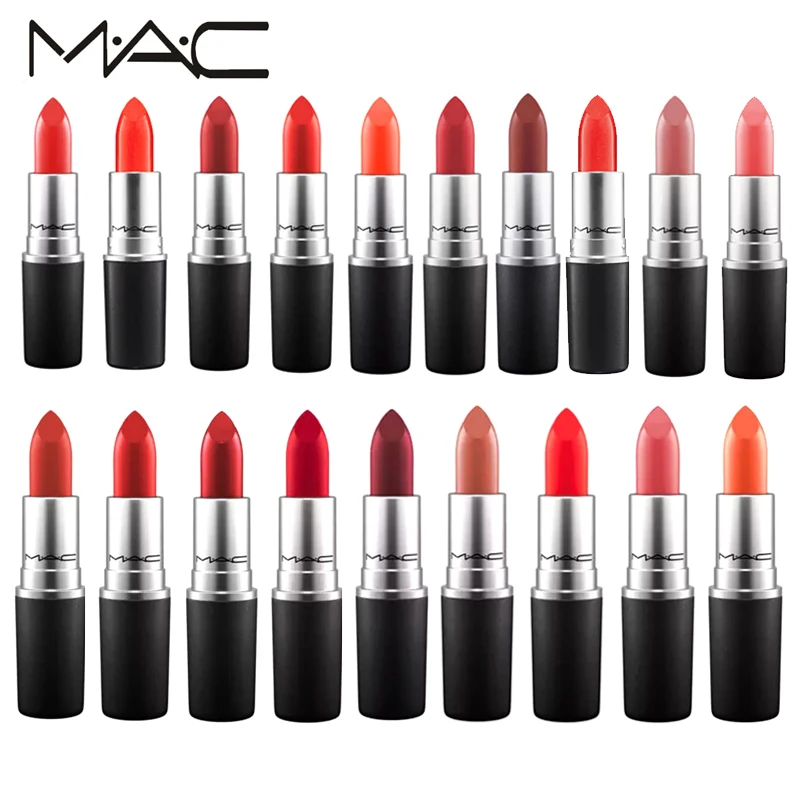 

Mac makeup Matte Lipstick Set 19 Different Colors Sexy Matte Lipstick Long-lasting Easy to Wear Pencil Lip Stick Cosmetic