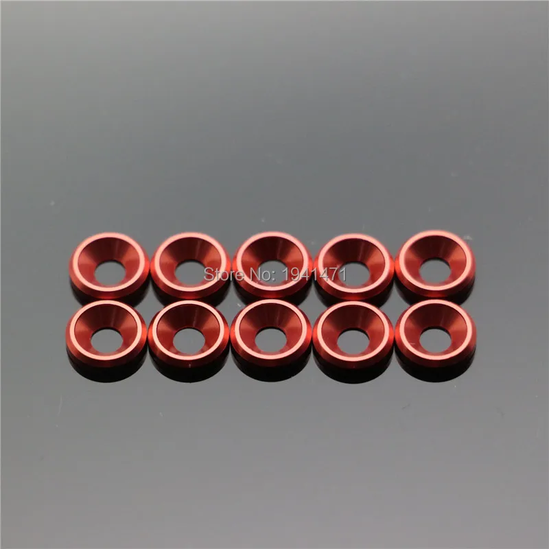 RFDTYGR RC Mini 4wd Aluminum M4 Sink Hole Gasket Self made Parts Tamiya