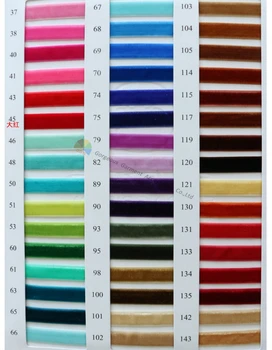 

3 6 9 12 15 20 25 30 40 50 65 75mm Single Faced Non-Elastic Velvet Ribbon Velour Ribbon 12 Sizes 240 Colors 1 piece pick 1 color