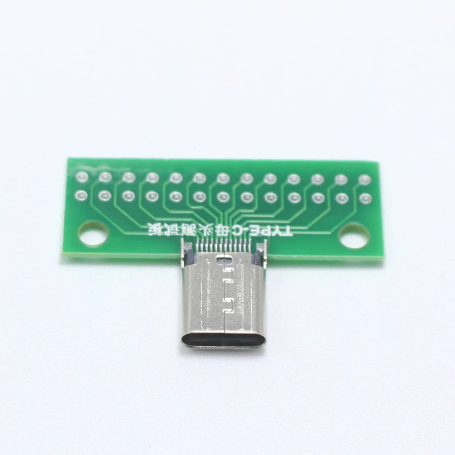 1 шт. USB 3,1 type C разъем 24 Pin гнездо адаптер розеток для припоя провода и кабель 24 P печатной платы