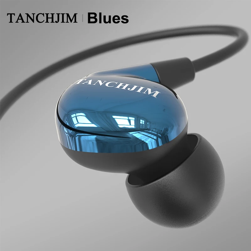 TANCHJIM Blues Hi Fi аудио ДМТ Динамический драйвер в наушники вкладыши Наушники IEM Для