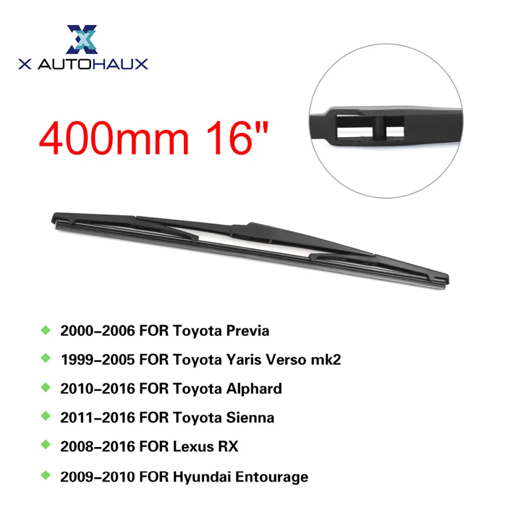 X AUTOHAUX 400mm 16" Rear Window Windshield Car Wiper Blade For Toyota