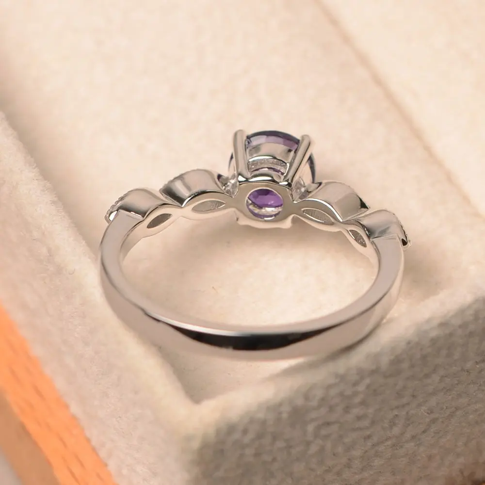Милое женское зеленое, красное, синее, фиолетовое кольцо с черным камнем, Мода 925, серебряные свадебные ювелирные кристаллы, Женское Обручальное Кольцо