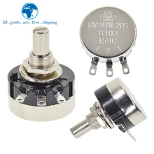 RV24YN20S B201 B501 B102 B202 B502 B103 B203 B503 B104 B204 B254 B504 B105 500 Ом 10K 20K 50K 100K 200K Ом Потенциометр