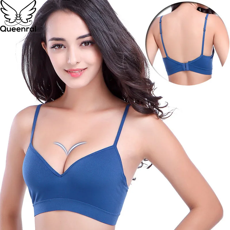 Queenral Everyday Women Bras Seamless Brassiere Breathable BH Bralete