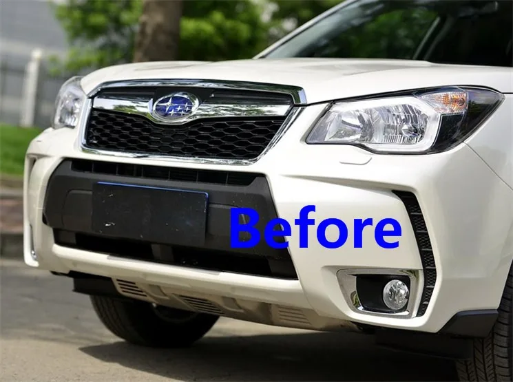 Для Subaru Forester сменный хром светодиодный дневные ходовые огни руководство DRL