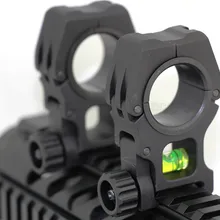Тактический охотничий 25,4 мм/30 мм общий уровень пузырьков для 20 мм рейка Крепление Пикатинни страйкбол боевой черный загар прицел Крепление