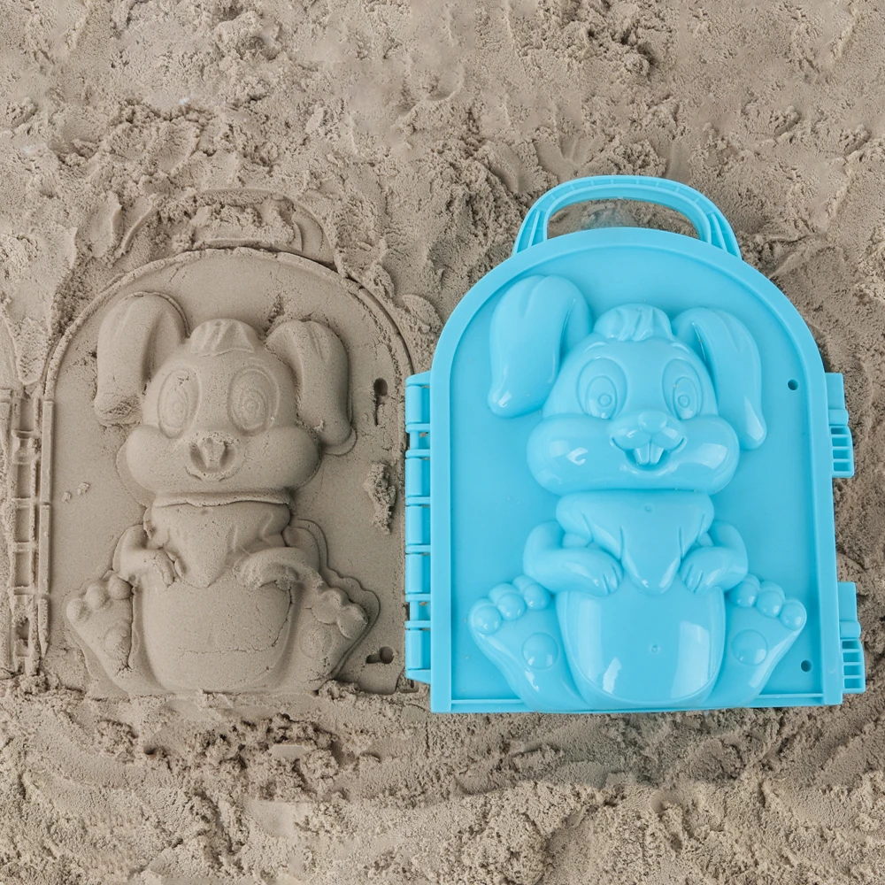 

Funny Beach Sand Game 3D Cartoon Penguin Mold Beach Snow Sand Model Children's Model Toys Children Outdoor Beach Playset