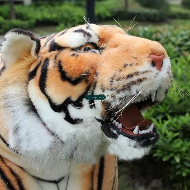 Dorimytrader Hot New 43'' 110cm Domineering  Stuffed Soft Plush Large Emulational Animal Tiger Toy, Free Shipping DY60653 (4)