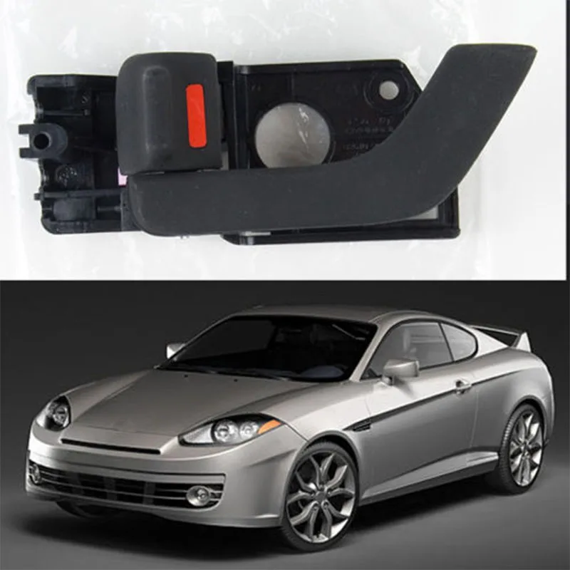 Для Hyundai Tiburon 2003-2008 внутренняя ручка двери улов слева для подлинного OEM 826102C000LK 826202C000LK справа