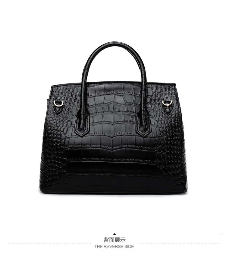 Модная кожаная сумка для женщин, известный бренд, сумка через плечо, крокодиловая сумка с короткими ручками, женская сумка, основной femme de marque