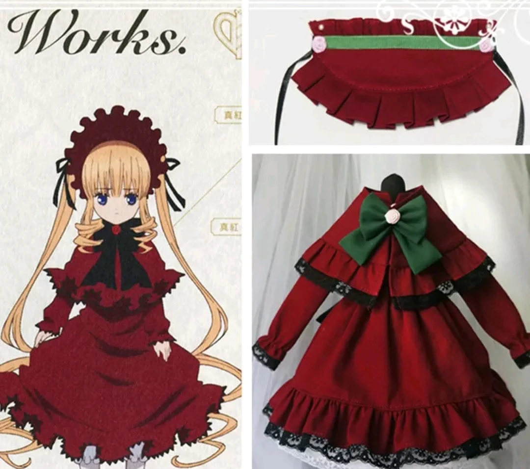 Estartek XD012 индивидуальное изготовление ручная работа 1/6 Rozen Maiden Shinku платье аниме