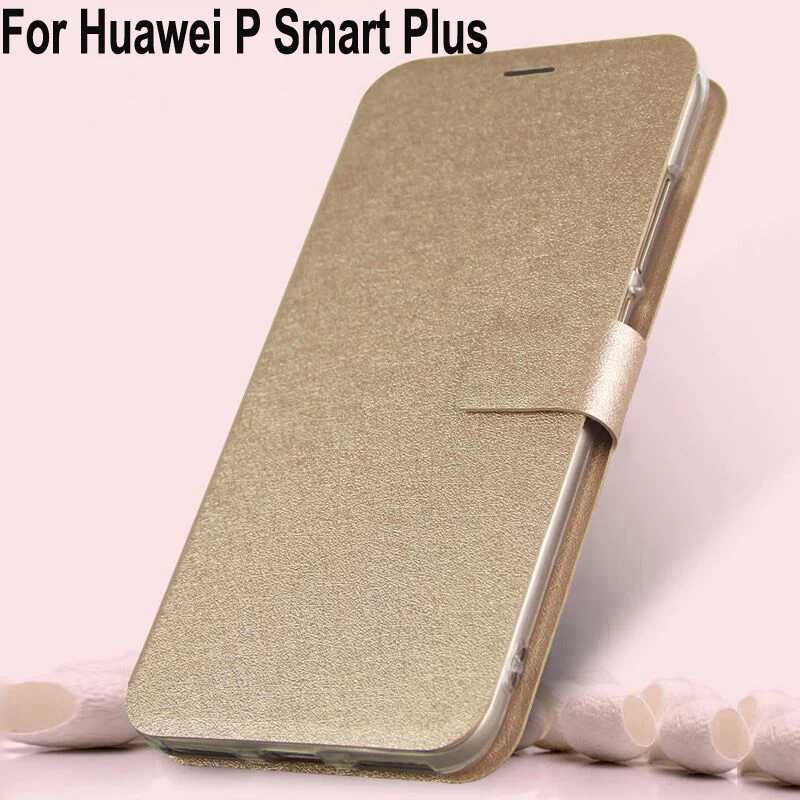 Чехол для Huawei P Smart Plus чехол из искусственной кожи с застежкой на магните задняя